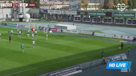 Poster siaran Stal Mielec VS Warta Poznan