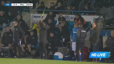 Poster siaran Gillingham VS Port Vale