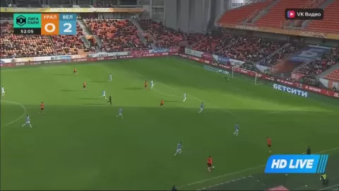 Poster siaran Ural Yekaterinburg VS Veles Moscow
