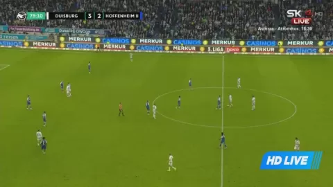 Poster siaran MSV Duisburg VS TSG Hoffenheim II