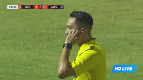 Poster siaran Sukhothai FC VS Rasisalai United