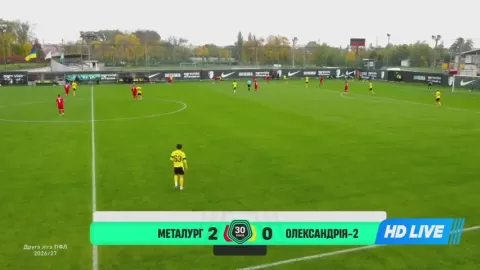 Poster siaran Metalurh Zaporizhya VS Oleksandriya B