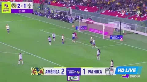 Poster siaran Club America Women VS Pachuca Women
