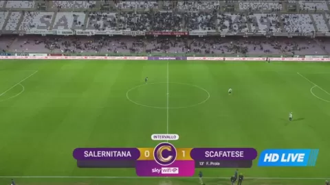 Poster siaran Salernitana VS Scafatese