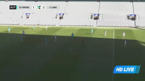 Poster siaran Farense U23 VS Uniao Leiria U23