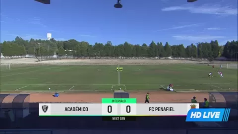 Poster siaran Academico Viseu U23 VS Penafiel U23