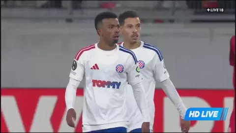 Poster siaran Thun VS Hajduk Split