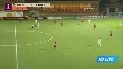 Poster siaran Paro FC VS Al Ansar SC