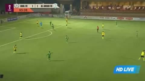 Poster siaran Ahal FK VS Al Ansar SC