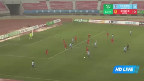 Poster siaran Dalian Yingbo B VS Hubei Istar
