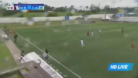 Poster siaran Guadeloupe VS Saint Lucia