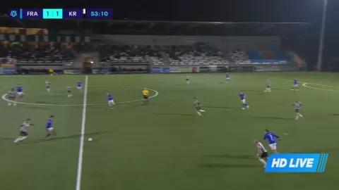 Poster siaran Fram Reykjavik VS KR Reykjavik