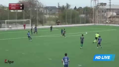 Poster siaran Shahdagh Qusar VS PFK Zaqatala