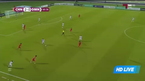Poster siaran China U16 VS Oman U17