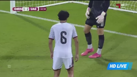 Poster siaran Oman U17 VS United Arab Emirates U17