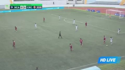 Poster siaran Nicaragua U16 VS Costa Rica U16