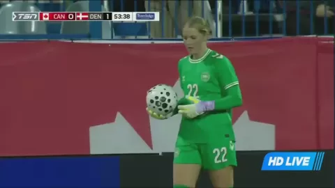 Poster siaran Canada Women VS Denmark Women