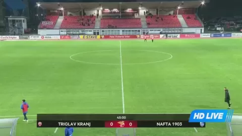 Poster siaran Triglav Gorenjska VS NK Nafta 1903