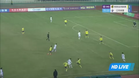 Poster siaran Shaanxi United Soaring VS Jiangsu Changjin