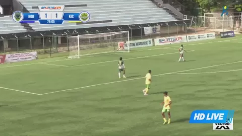Poster siaran Kodagu FC VS Kickstart Karnataka FC