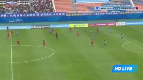 Poster siaran Dalian Yingbo Dalian University of Technology Affiliated School U13 VS Henan Experimental Hansen U13