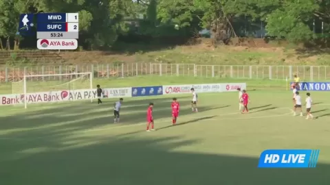 Poster siaran Myawady FC U20 VS Shan Utd U20