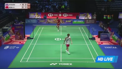 Poster siaran Vitidsarn, Kunlavut VS Weng, H. Y.