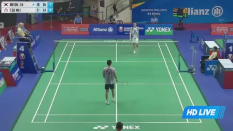Poster siaran Jeon Hyeok Jin VS Wang, Tzu Wei