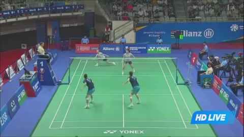 Poster siaran S.Lee/M.Park VS S.Lee/Y.Lee