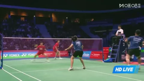 Poster siaran Feng Y Z / Huang D P VS Syahnawi A / Marwah N V