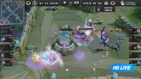 Poster siaran Kuaishou Gaming VS 杭州LGD.NBW